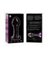 NEBULA SERIES BY IBIZA - MODELO 2 PLUG CRISTAL TRANSPARENTE 11 CM -O- 3.5 CM