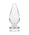 NEBULA SERIES BY IBIZA - MODELO 4 PLUG CRISTAL TRANSPARENTE 11 CM -O- 5 CM