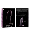 NEBULA SERIES BY IBIZA - MODELO 5 PLUG CRISTAL TRANSPARENTE 12.5 CM -O- 3.5 CM