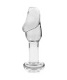 NEBULA SERIES BY IBIZA - MODELO 6 PLUG CRISTAL TRANSPARENTE 12.5 CM -O- 4 CM