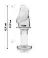 NEBULA SERIES BY IBIZA - MODELO 6 PLUG CRISTAL TRANSPARENTE 12.5 CM -O- 4 CM