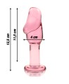 NEBULA SERIES BY IBIZA - MODELO 6 PLUG CRISTAL TRANSPARENTE 12.5 CM -O- 4 CM