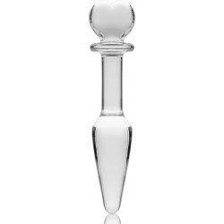 NEBULA SERIES BY IBIZA - MODELO 7 PLUG CRISTAL TRANSPARENTE 13.5 CM -O- 3 CM