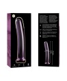 NEBULA SERIES BY IBIZA - MODELO 8 DILDO CRISTAL TRANSPARENTE 14.5 CM -O- 2 CM