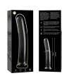 NEBULA SERIES BY IBIZA - MODELO 9 DILDO CRISTAL TRANSPARENTE 15.5 CM -O- 2.5 CM