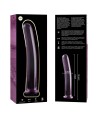 NEBULA SERIES BY IBIZA - MODELO 9 DILDO CRISTAL TRANSPARENTE 15.5 CM -O- 2.5 CM