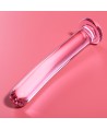 NEBULA SERIES BY IBIZA - MODELO 9 DILDO CRISTAL TRANSPARENTE 15.5 CM -O- 2.5 CM
