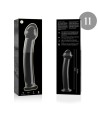 NEBULA SERIES BY IBIZA - MODELO 11 DILDO CRISTAL TRANSPARENTE 16 CM -O- 3 CM