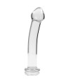 NEBULA SERIES BY IBIZA - MODELO 11 DILDO CRISTAL TRANSPARENTE 16 CM -O- 3 CM
