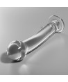 NEBULA SERIES BY IBIZA - MODELO 11 DILDO CRISTAL TRANSPARENTE 16 CM -O- 3 CM
