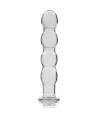 NEBULA SERIES BY IBIZA - MODELO 10 DILDO CRISTAL TRANSPARENTE 16.5 CM -O- 3.5 CM