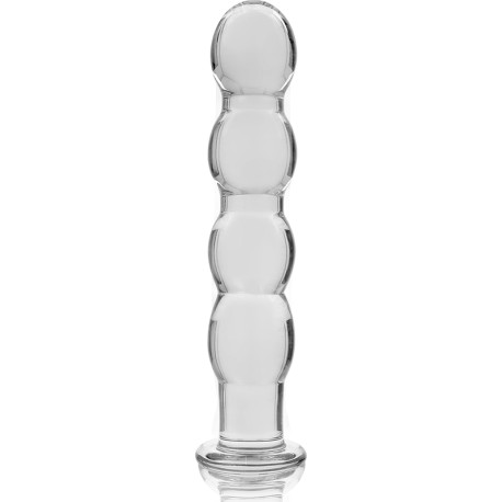 NEBULA SERIES BY IBIZA - MODELO 10 DILDO CRISTAL TRANSPARENTE 16.5 CM -O- 3.5 CM
