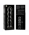 NEBULA SERIES BY IBIZA - MODELO 10 DILDO CRISTAL TRANSPARENTE 16.5 CM -O- 3.5 CM