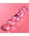 NEBULA SERIES BY IBIZA - MODELO 10 DILDO CRISTAL TRANSPARENTE 16.5 CM -O- 3.5 CM