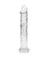 NEBULA SERIES BY IBIZA - MODELO 12 DILDO CRISTAL TRANSPARENTE 17 CM -O- 3.5 CM