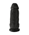 KING COCK - PÉNIS RÉALISTE CHUBBY 23 CM NOIR