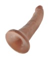 KING COCK - PÉNIS RÉALISTE 17.5 CM CARAMEL