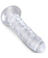 KING COCK - CLEAR PÉNIS RÉALISTE 15.5 CM TRANSPARENT