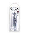 KING COCK - CLEAR PÉNIS RÉALISTE 15.5 CM TRANSPARENT