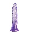 KING COCK - CLEAR PÉNIS RÉALISTE 19.7 CM VIOLET