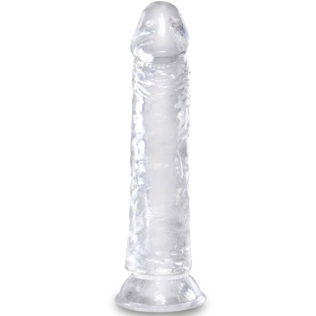 KING COCK - PÉNIS RÉALISTE CLAIR 19.7 CM TRANSPARENT