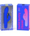 B SWISH - VIBRATEUR RECHARGEABLE CLASSIQUE BWILD BUNNY INFINITE SILICONE BLEU