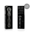 NEBULA SERIES BY IBIZA - MODELO 13 DILDO CRISTAL TRANSPARENTE 18 CM -O- 3.5 CM