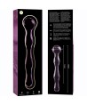 NEBULA SERIES BY IBIZA - MODELO 13 DILDO CRISTAL TRANSPARENTE 18 CM -O- 3.5 CM