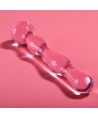 NEBULA SERIES BY IBIZA - MODELO 13 DILDO CRISTAL TRANSPARENTE 18 CM -O- 3.5 CM