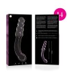 NEBULA SERIES BY IBIZA - MODELO 14 DILDO CRISTAL TRANSPARENTE 18.5 CM -O- 3 CM