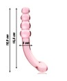 NEBULA SERIES BY IBIZA - MODELO 14 DILDO CRISTAL TRANSPARENTE 18.5 CM -O- 3 CM