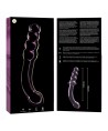 NEBULA SERIES BY IBIZA - MODELO 14 DILDO CRISTAL TRANSPARENTE 18.5 CM -O- 3 CM
