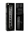 NEBULA SERIES BY IBIZA - MODELO 15 DILDO CRISTAL TRANSPARENTE 18.5 CM -O- 3 CM