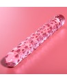 NEBULA SERIES BY IBIZA - MODELO 15 DILDO CRISTAL TRANSPARENTE 18.5 CM -O- 3 CM