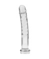 NEBULA SERIES BY IBIZA - MODELO 16 DILDO CRISTAL TRANSPARENTE 18.5 CM -O- 3 CM