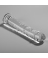 NEBULA SERIES BY IBIZA - MODELO 16 DILDO CRISTAL TRANSPARENTE 18.5 CM -O- 3 CM