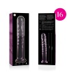 NEBULA SERIES BY IBIZA - MODELO 16 DILDO CRISTAL TRANSPARENTE 18.5 CM -O- 3 CM