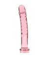 NEBULA SERIES BY IBIZA - MODELO 16 DILDO CRISTAL TRANSPARENTE 18.5 CM -O- 3 CM