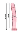 NEBULA SERIES BY IBIZA - MODELO 16 DILDO CRISTAL TRANSPARENTE 18.5 CM -O- 3 CM