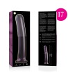 NEBULA SERIES BY IBIZA - MODELO 17 DILDO CRISTAL TRANSPARENTE 18.5 CM -O- 3 CM