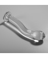 NEBULA SERIES BY IBIZA - MODELO 18 DILDO CRISTAL TRANSPARENTE 18.5 CM -O- 3.5 CM