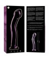 NEBULA SERIES BY IBIZA - MODELO 18 DILDO CRISTAL TRANSPARENTE 18.5 CM -O- 3.5 CM