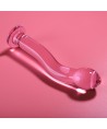 NEBULA SERIES BY IBIZA - MODELO 18 DILDO CRISTAL TRANSPARENTE 18.5 CM -O- 3.5 CM