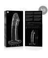 NEBULA SERIES BY IBIZA - MODELO 19 DILDO CRISTAL TRANSPARENTE 18.5 CM -O- 4 CM