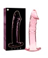 NEBULA SERIES BY IBIZA - MODELO 19 DILDO CRISTAL TRANSPARENTE 18.5 CM -O- 4 CM