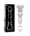 NEBULA SERIES BY IBIZA - MODELO 21 DILDO CRISTAL TRANSPARENTE 20.5 CM -O- 3.5 CM