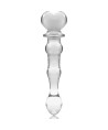 NEBULA SERIES BY IBIZA - MODELO 21 DILDO CRISTAL TRANSPARENTE 20.5 CM -O- 3.5 CM