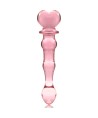 NEBULA SERIES BY IBIZA - MODELO 21 DILDO CRISTAL TRANSPARENTE 20.5 CM -O- 3.5 CM