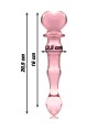 NEBULA SERIES BY IBIZA - MODELO 21 DILDO CRISTAL TRANSPARENTE 20.5 CM -O- 3.5 CM