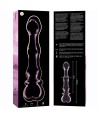 NEBULA SERIES BY IBIZA - MODELO 21 DILDO CRISTAL TRANSPARENTE 20.5 CM -O- 3.5 CM